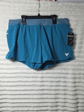 0495 Korsa Women's Athletic Shorts with Built In Underwear; Large